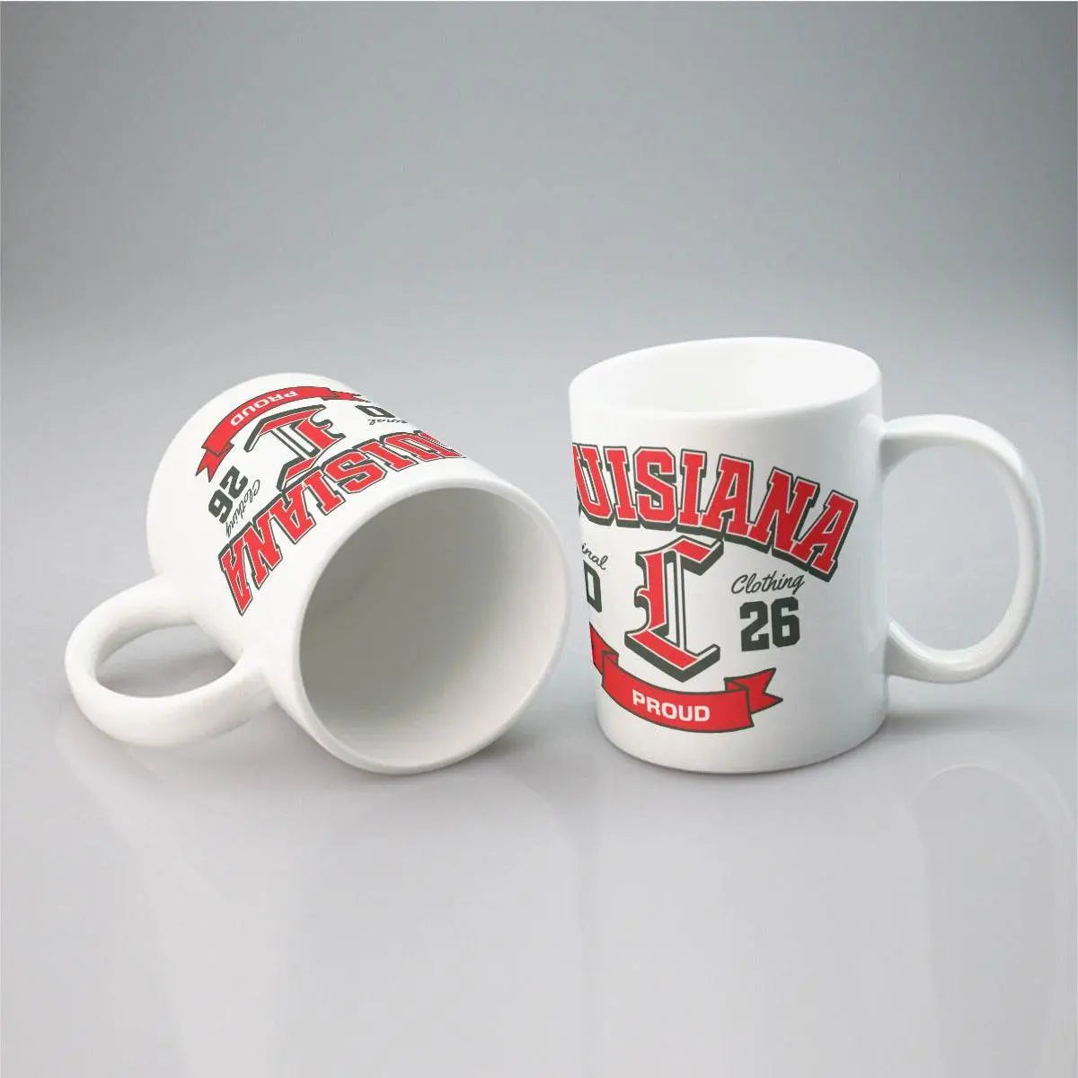 Louisiana Heritage Ceramic Mug - The Broken French Door