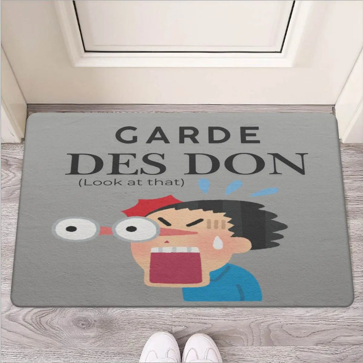 Garde Des Don (look at that)Door Mat | Rubber - The Broken French Door