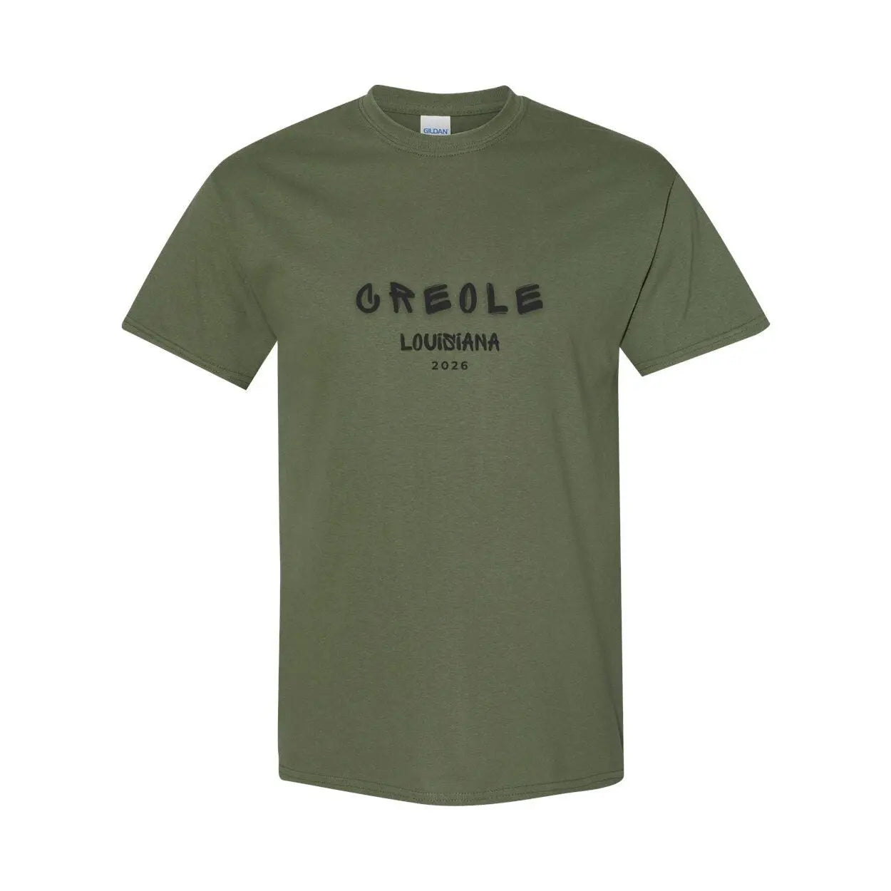Louisiana Heritage Creole T-shirt Heavy Cotton T-Shirt Print Melon Inc.