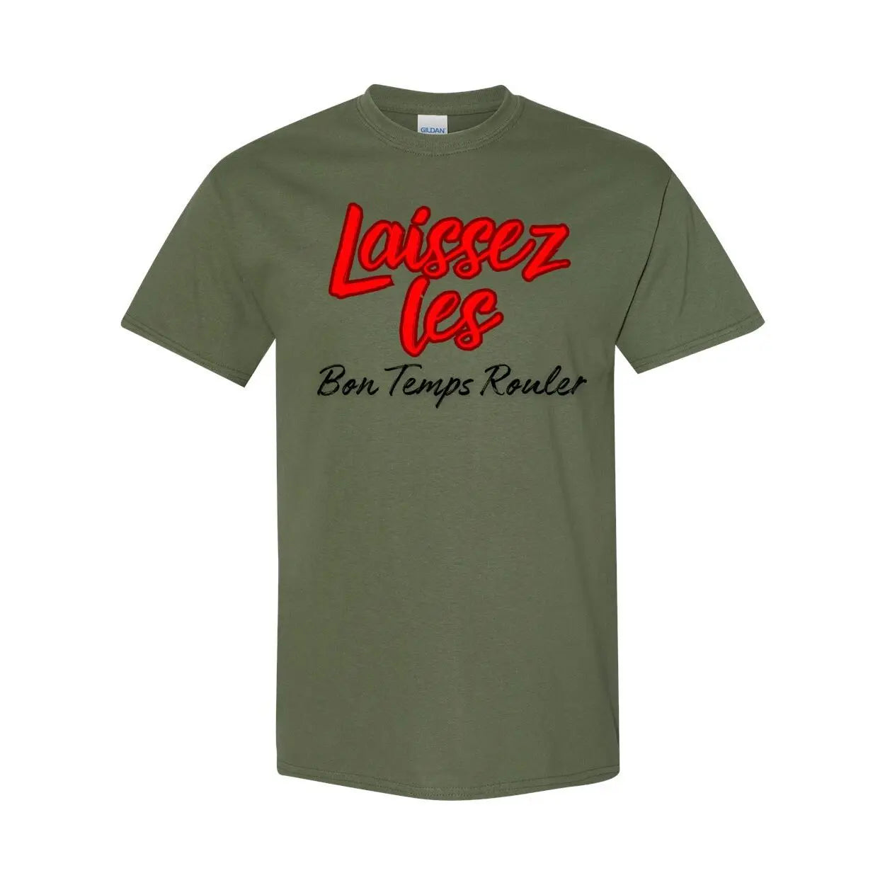 Louisiana Heritage laissez les bon temps ruler-Heavy Cotton T-Shirt Print Melon Inc.