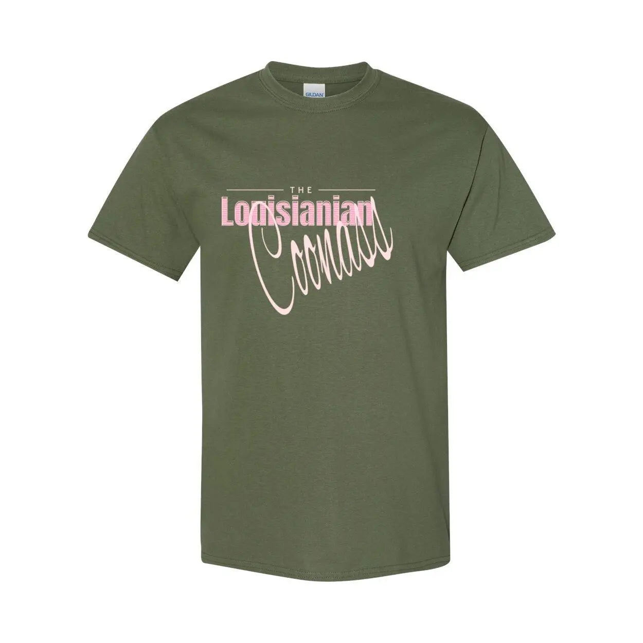 Louisiana Heritage Coonass Heavy Cotton T-Shirt Print Melon Inc.