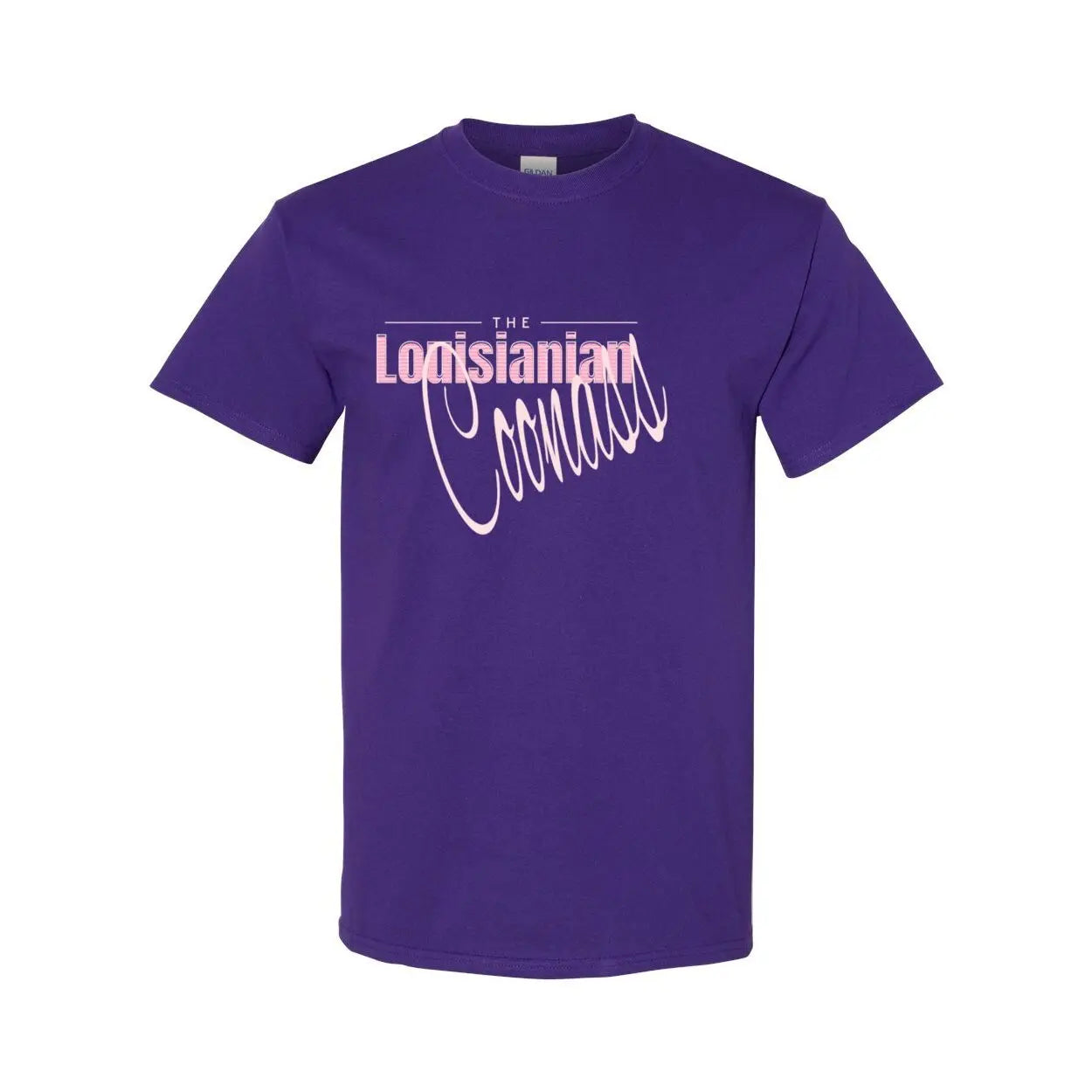 Louisiana Heritage Coonass Heavy Cotton T-Shirt Print Melon Inc.