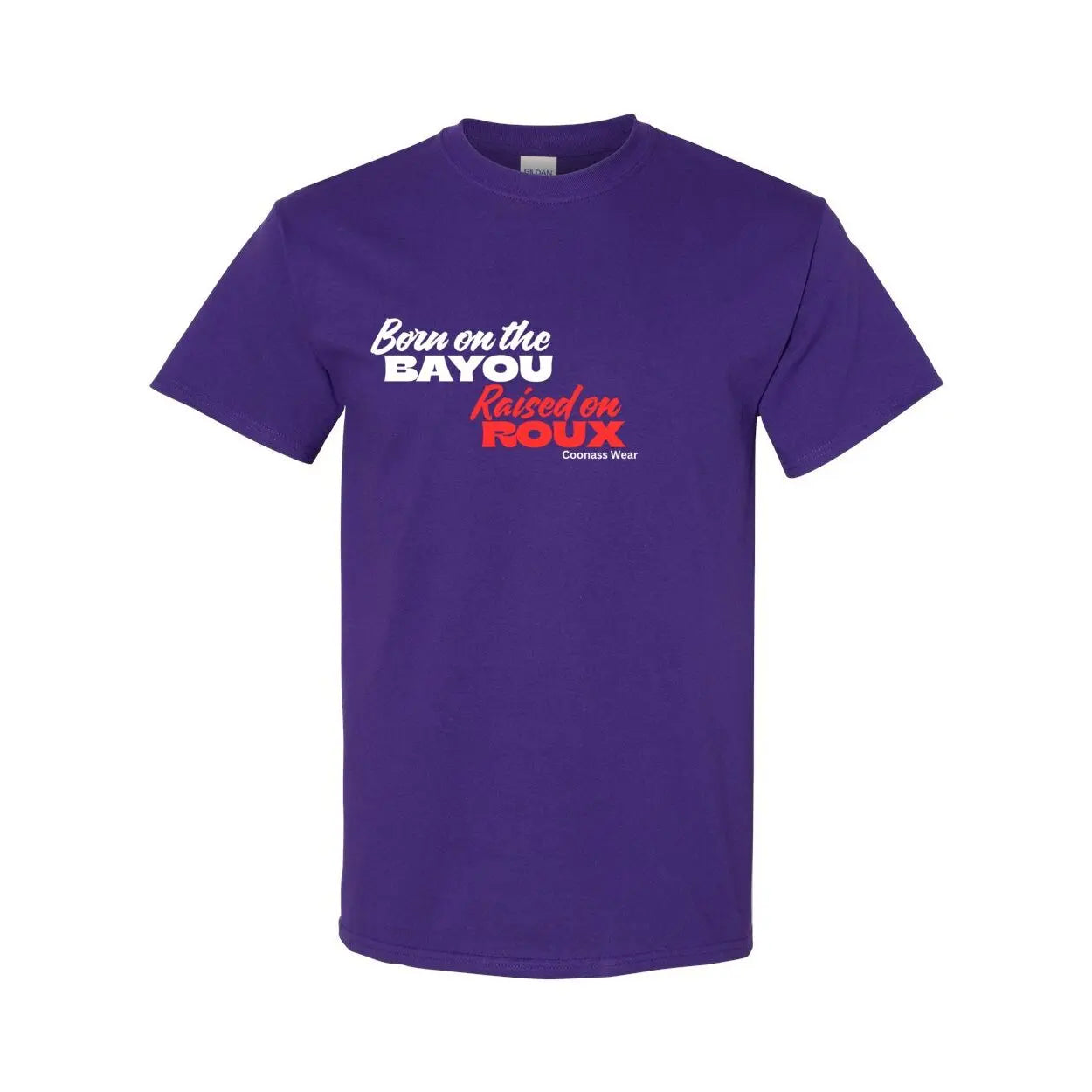 Louisiana Heritage Raised on the Bayou Heavy Cotton T-Shirt Print Melon Inc.