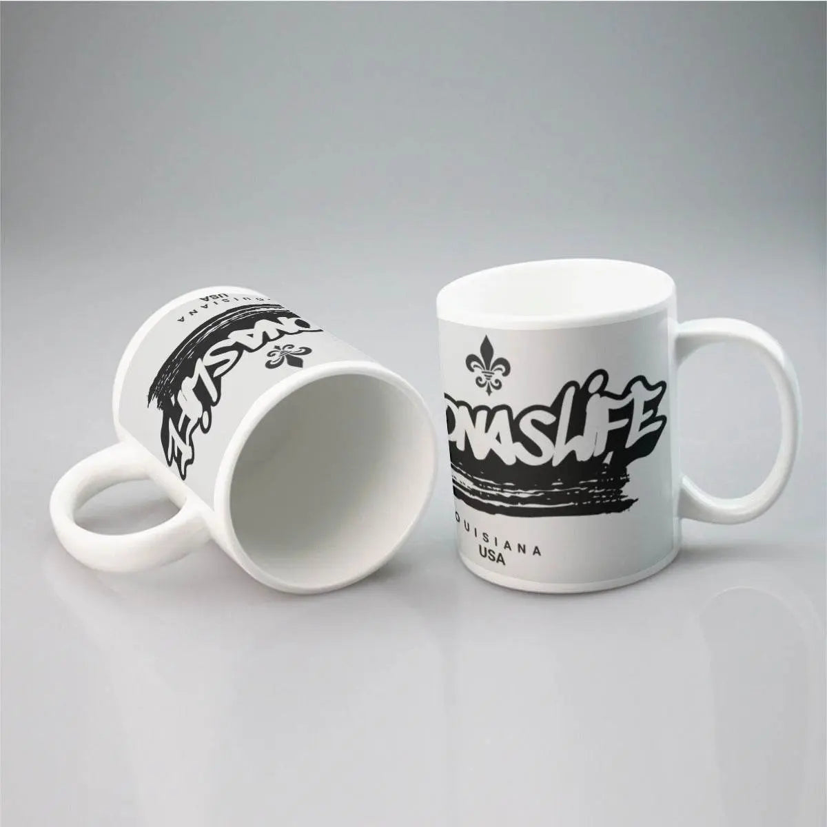Louisiana Heritage Coonass Life Ceramic Mug - The Broken French Door
