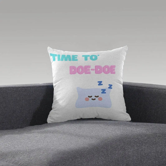 Time to Doe-Doe Short Plush Pillow - The Broken French Door