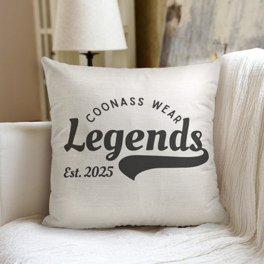 Louisiana Heritage Legends Throw Pillow Yoycol