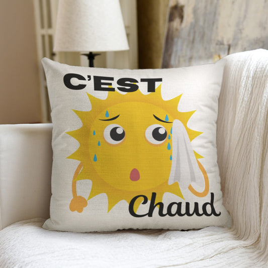 Louisiana Heritage C'est Chaud Throw Pillow Yoycol