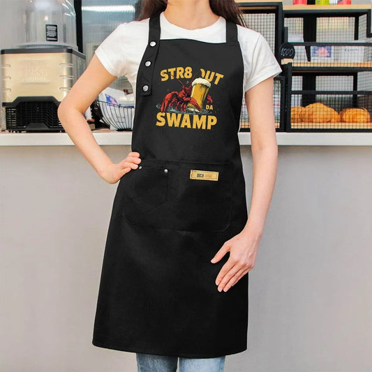 Str8 Out Da Swamp Waterproof Apron With Pockets - The Broken French Door