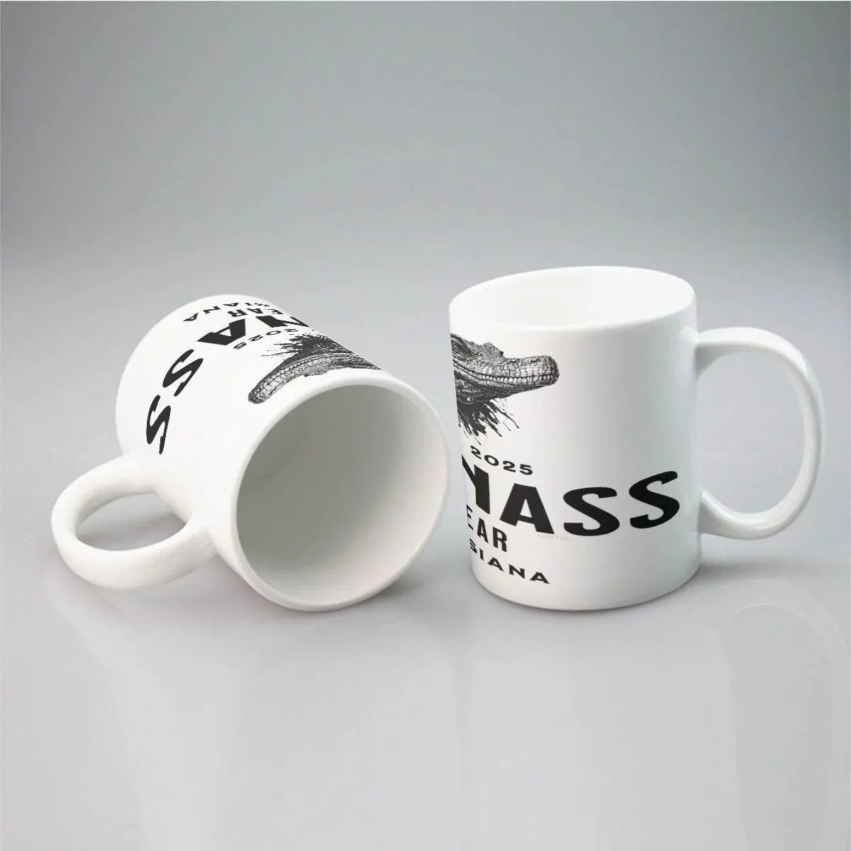 Louisiana Heritage Coonass Pride Ceramic Mug - - The Broken French Door