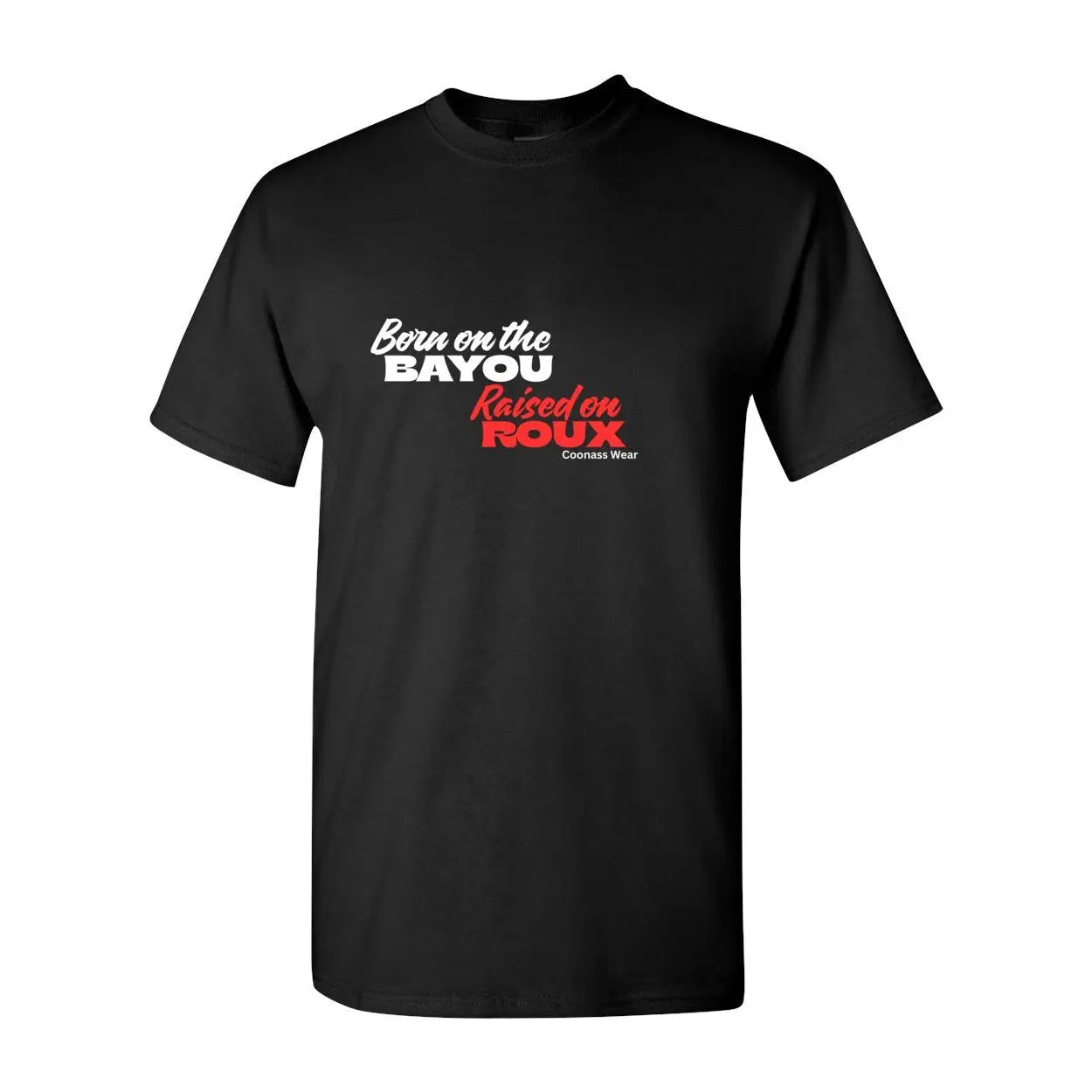 Louisiana Heritage Raised on the Bayou Heavy Cotton T-Shirt Print Melon Inc.