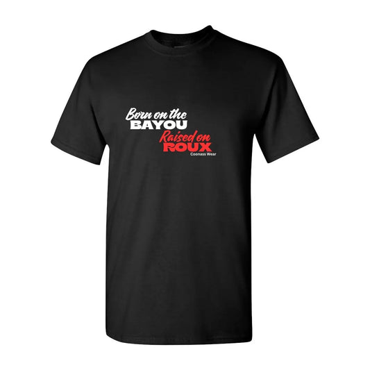 Louisiana Heritage Raised on the Bayou Heavy Cotton T-Shirt Print Melon Inc.