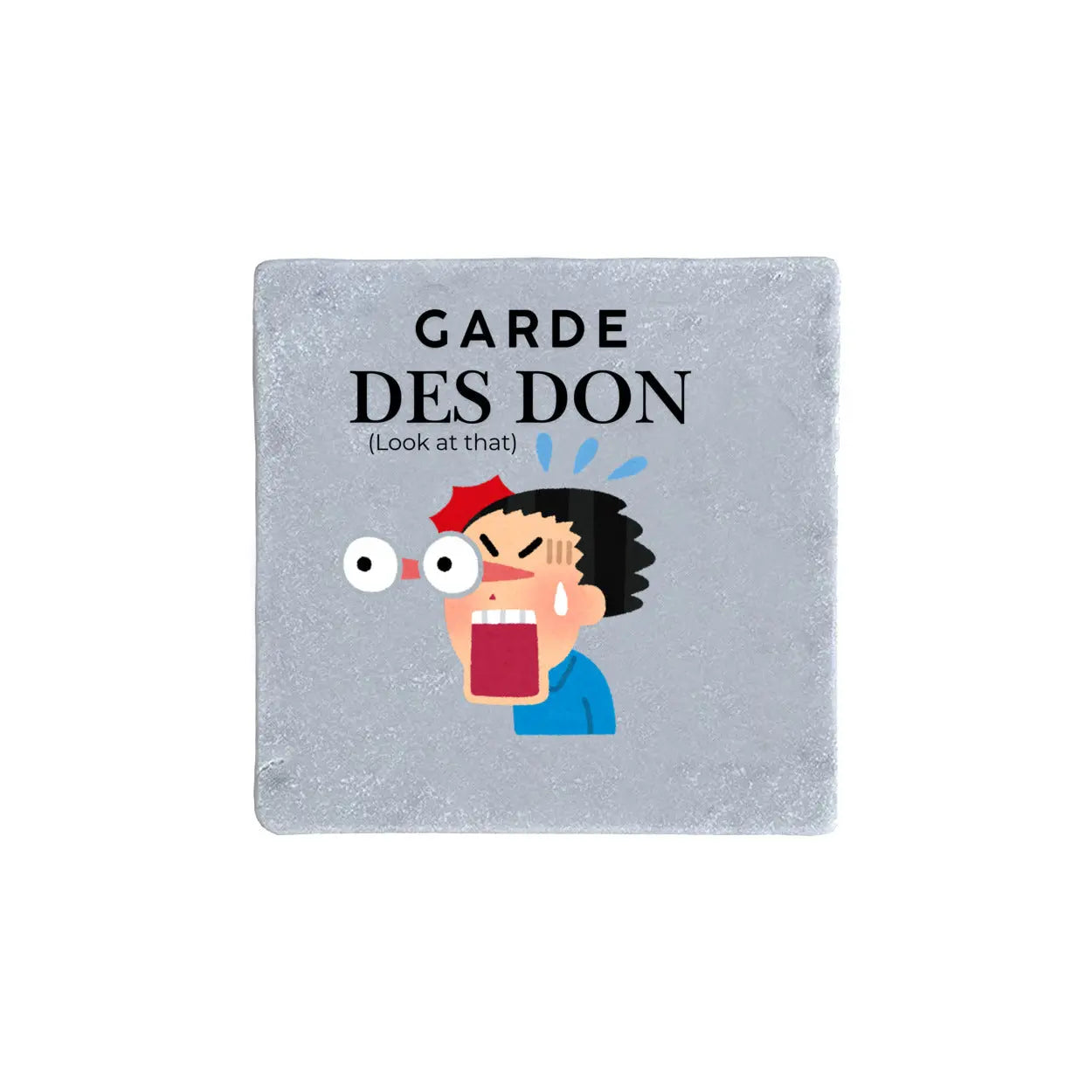 Louisiana Heritage Garde Des Don (look at that) Real Stone Coasters Print Melon Inc.