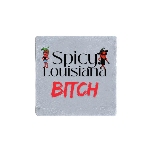 Louisiana Heritage Real Stone Coasters Carrera Print Melon Inc.