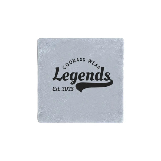 Legends Real Stone Coasters Print Melon Inc.