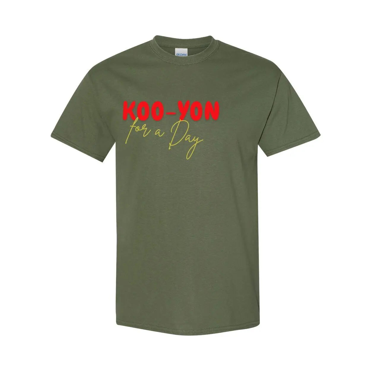 Louisiana Heritage Koo-Yon for a day Heavy Cotton T-Shirt Print Melon Inc.